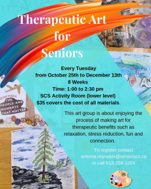 New 8 Week Art Program Starting in October